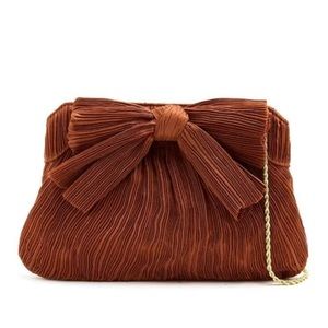 Loeffler Randall Rayne bow-detail mini clutch bag NWT